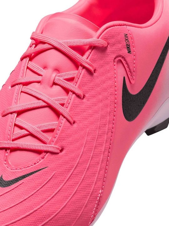 Nike Phantom GX 2 Academy Football Shoes with Cleats Sunset Pulse / Black