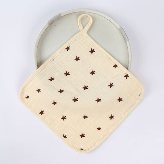 Umărul Burp Cloth 25x25cm