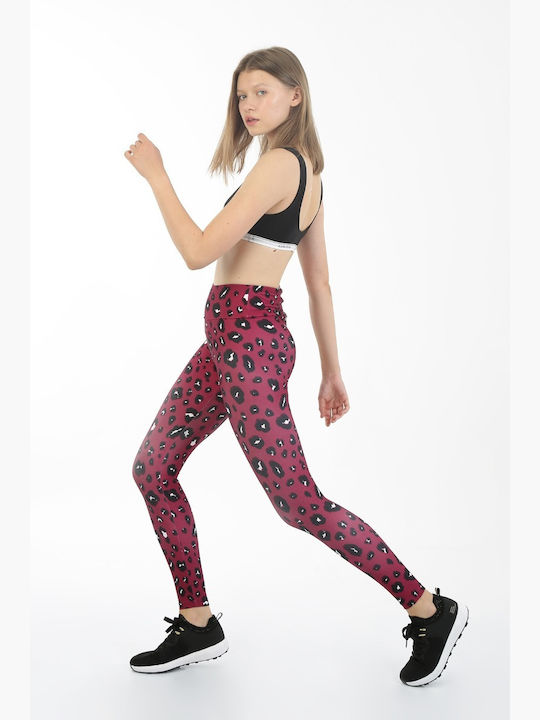 Dri-Fit Instruire Colanti de femei Colanti Burgundy