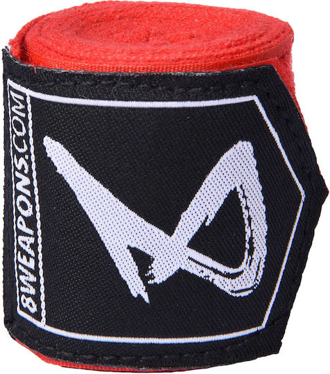 Μπαντάζ 8 Weapons Semi Elastic 2 M Red