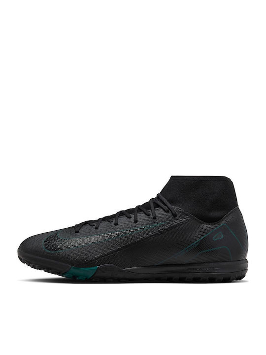 Nike Mercurial Superfly 10 Academy Football Shoes with Molded Cleats Black
