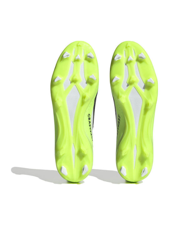 adidas X Crazyfast.3 Football Shoes with Cleats White adidas X Crazyfast.3 Football Shoes with Cleats White