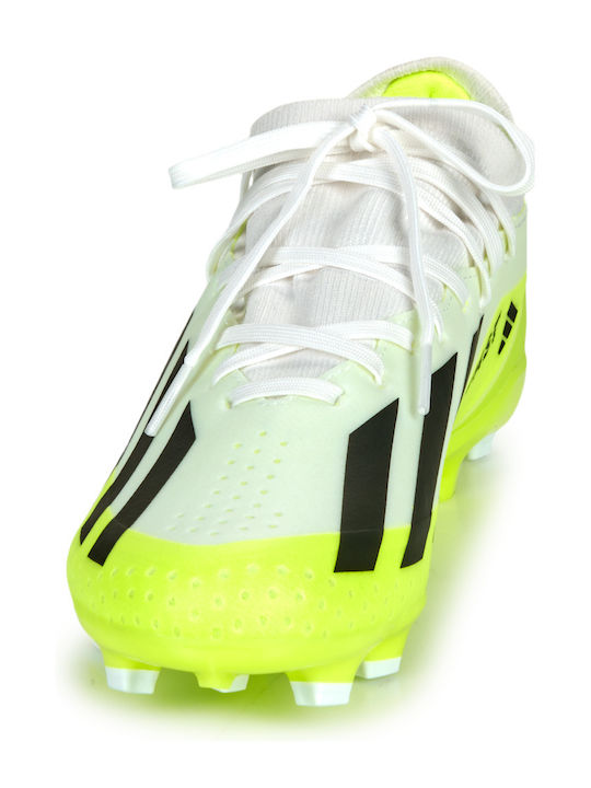 adidas X Crazyfast.3 Ποδοσφαιρικά Παπούτσια με Τάπες FG Λευκά