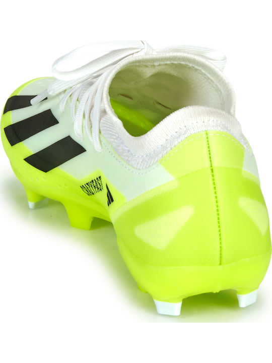 adidas X Crazyfast.3 Ποδοσφαιρικά Παπούτσια με Τάπες FG Λευκά