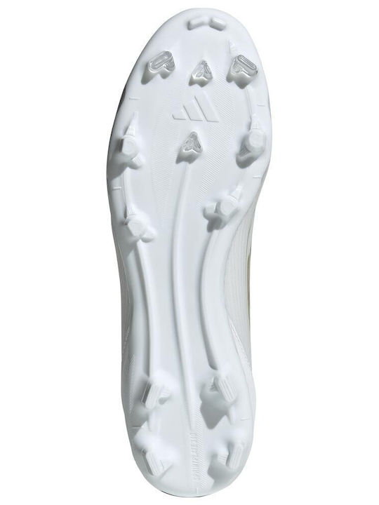 adidas F50 League FG/MG Football Shoes with White Cleats