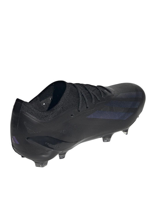 adidas X Crazyfast.1 Football Shoes with Cleats Core Black