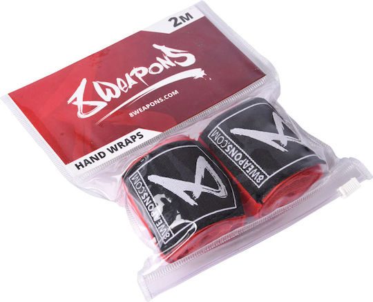 Μπαντάζ 8 Weapons Semi Elastic 2 M Red