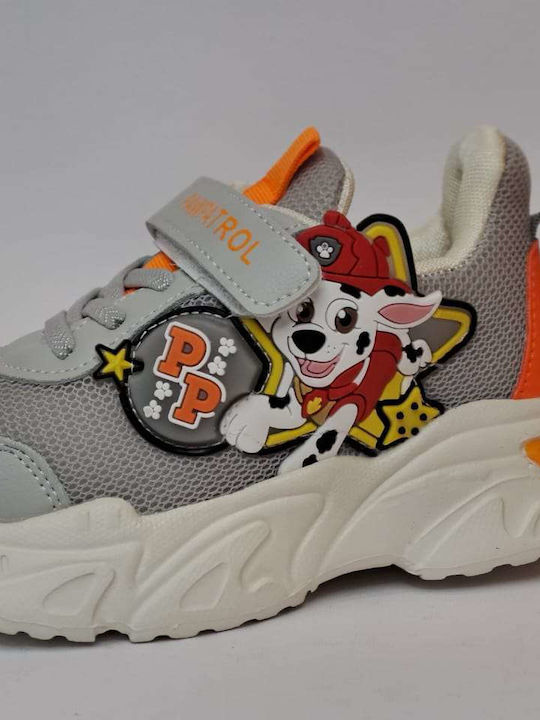 Kids Sneakers with Scratch Gray