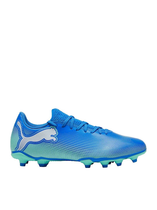 PUMA Future 7 Play Football Shoes with Cleats Blue