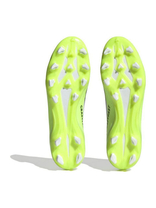 adidas X Crazyfast.3 MG Футболни Обувки с Бутони Облак Бял / Ядро Черен / Ясен Лимон adidas X Crazyfast.3 MG Футболни Обувки с Бутони Облак Бял / Ядро Черен / Ясен Лимон