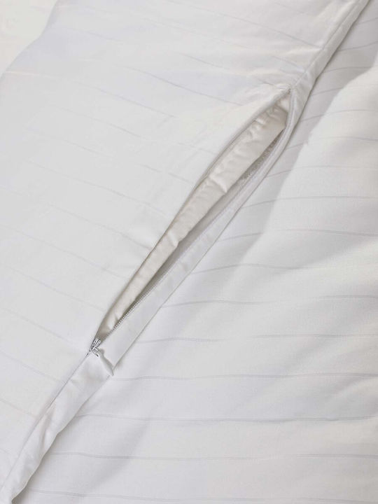Σετ Παπλωματοθήκη Charisma Elegance 230x250 White