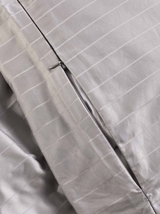 Σετ Παπλωματοθήκη Charisma Elegance 170x250 Grey