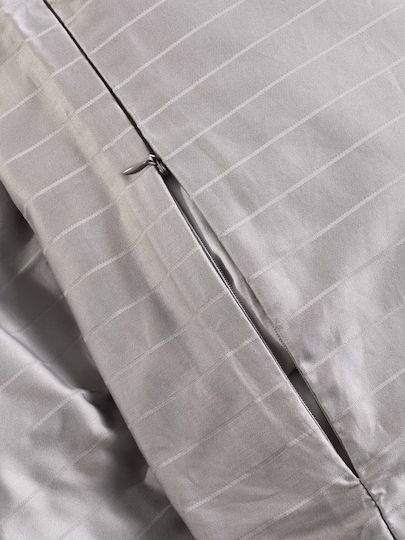 Σετ Παπλωματοθήκη Charisma Elegance 230x250 Grey