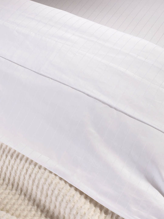 Σετ Παπλωματοθήκη Charisma Elegance 230x250 White