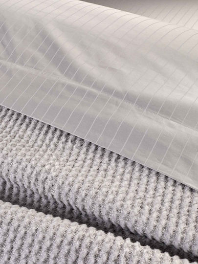 Charisma Elegance Duvet Cover Set 170x250 Gray