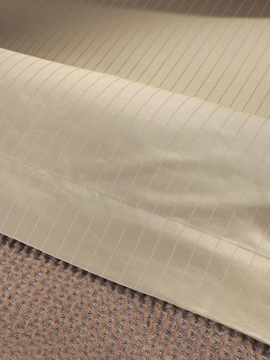 Σετ Παπλωματοθήκη Charisma Elegance 230x250 Beige