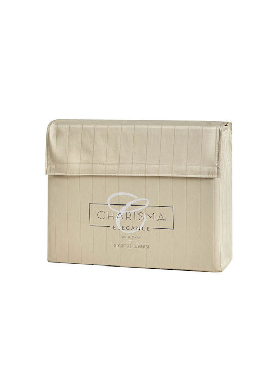 Σετ Παπλωματοθήκη Charisma Elegance 170x250 Beige