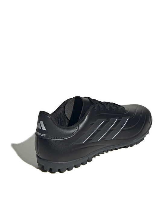 adidas Copa Pure 2 Club Football Shoes with Molded Cleats Black