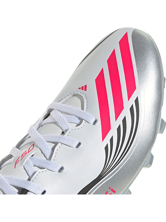 adidas F50 Club Messi Football Shoes with Cleats White