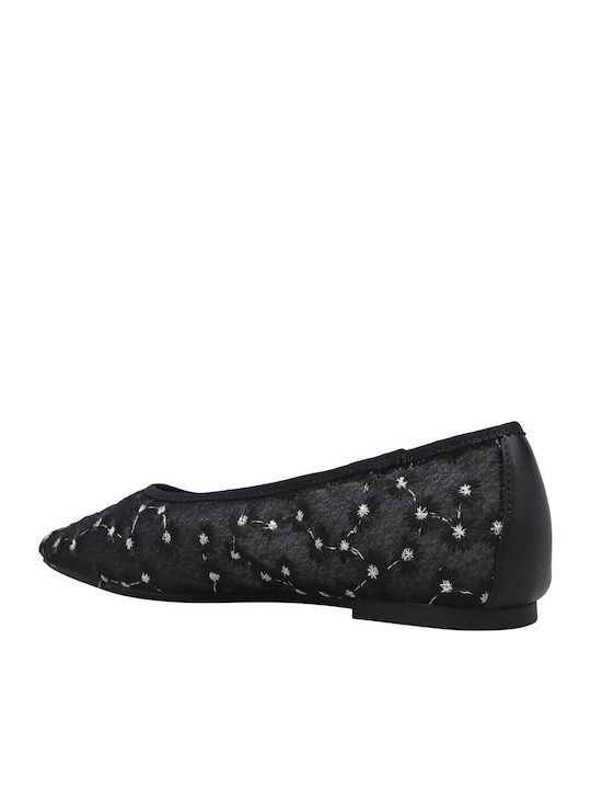 Damen Ballerinas in Schwarz Farbe