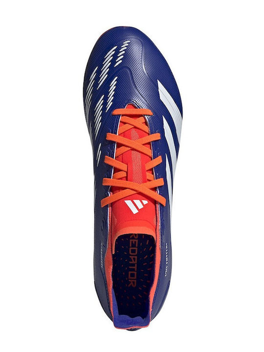 adidas Predator League Football Shoes with Cleats Blue