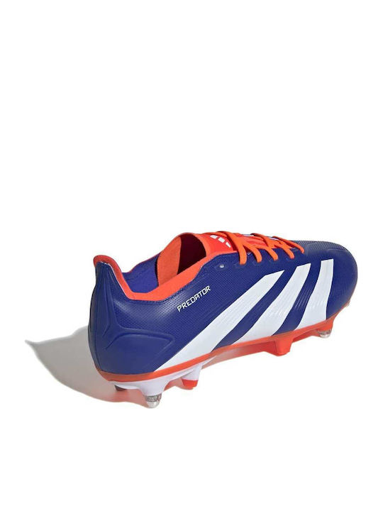 adidas Predator League Football Shoes with Cleats Blue