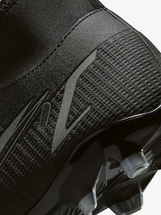 Nike Mercurial Superfly 8 Club Football Shoes with Cleats Black