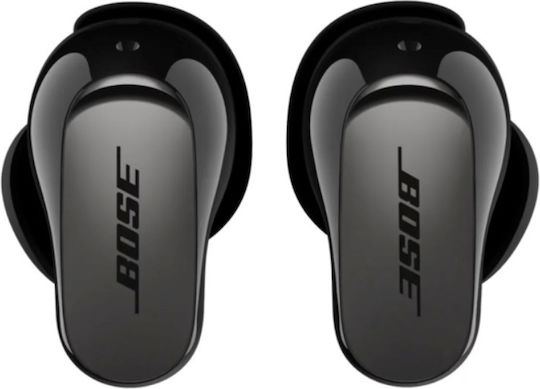 Bose QuietComfort Ultra (2nd Gen) In-Ear Bluetooth-Freisprecheinrichtung Kopfhörer mit Schweißresistenz und Ladeetui Schwarz