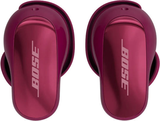 Bose QuietComfort Ultra (2nd Gen) In-Ear Bluetooth-Freisprecheinrichtung Kopfhörer mit Schweißresistenz und Ladeetui Deep Plum