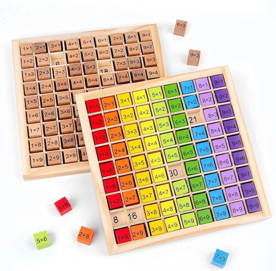 Montessori Educational Game Letters & Numbers made of Wood