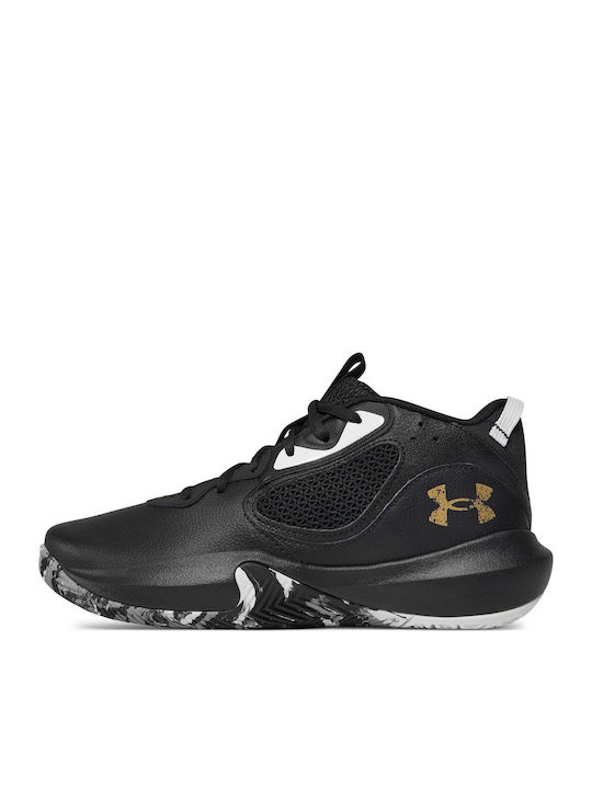Lockdown 6 High Basketball Shoes Black