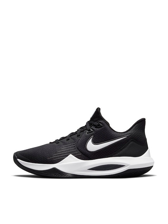 Precision 5 Low Basketball Shoes Black / White / Anthracite