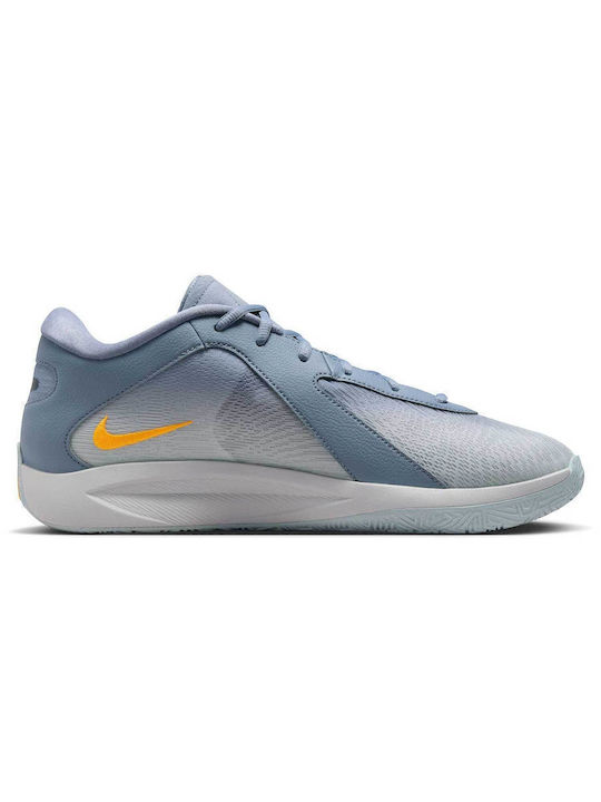 Giannis Freak 6 "Hunger" Χαμηλά Μπασκετικά Παπούτσια Ashen Slate / Armory Navy / Glacier Blue / Laser Orange