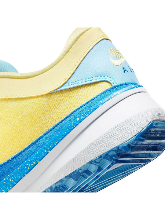 Giannis Freak 5 "Through My Eyes" Χαμηλά Μπασκετικά Παπούτσια Soft Yellow / Λευκό / Light Laser Orange / Light Photo Blue