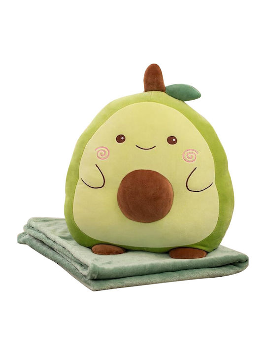 Blanket Cot Cotton Green 100x170cm