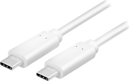 LogiLink USB 3.1 Video Cable USB-C male - USB-C 60W PD Λευκό 0.5m CU0130