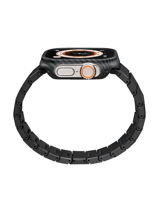 Pitaka Carbon Fiber Modern Λουράκι Μαύρο (Apple Watch 44/45/46mm/Ultra 49mm)