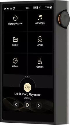 Shanling Ultra MP3-Spieler Schwarz