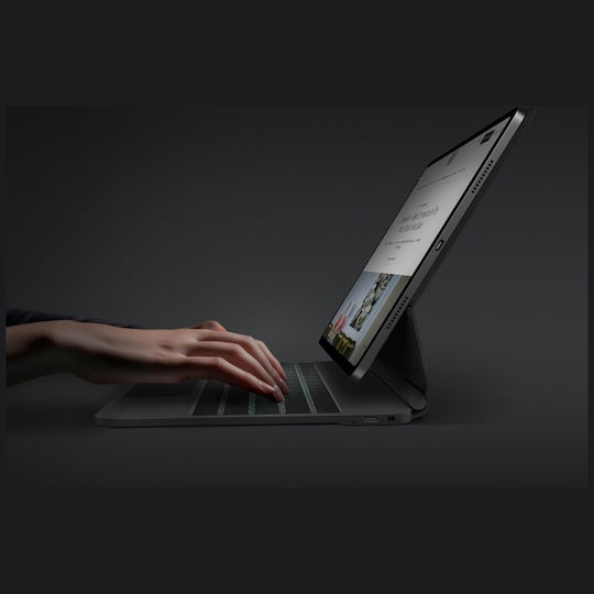 Uniq Klappdeckel mit Tastatur Schware (iPad Air 11" (2024/25), iPad Air 10,9" (2022/20))