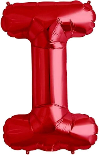 Balon Folie Literă Ι Roșu 40buc