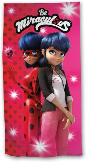 Miraculous Ladybug Geheimidentität Kinder-Strandtuch 70x140cm Schnelltrocknend