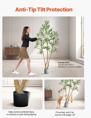 Künstliche Pflanze im Topf Olive Grün 210cm Vevor