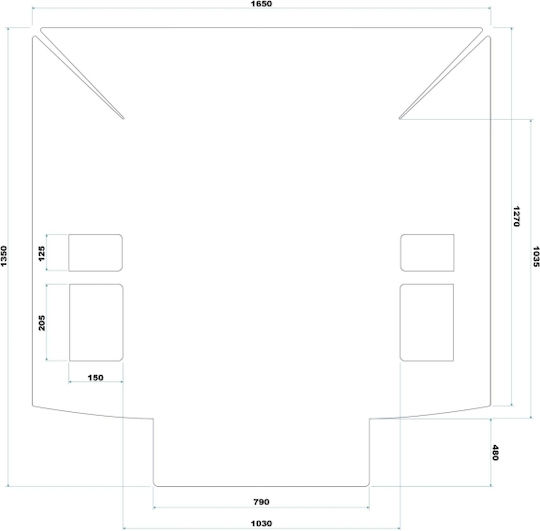 Wiltoc Husă de scaun Accesorii Auto pentru Câini 165 x 135 cm