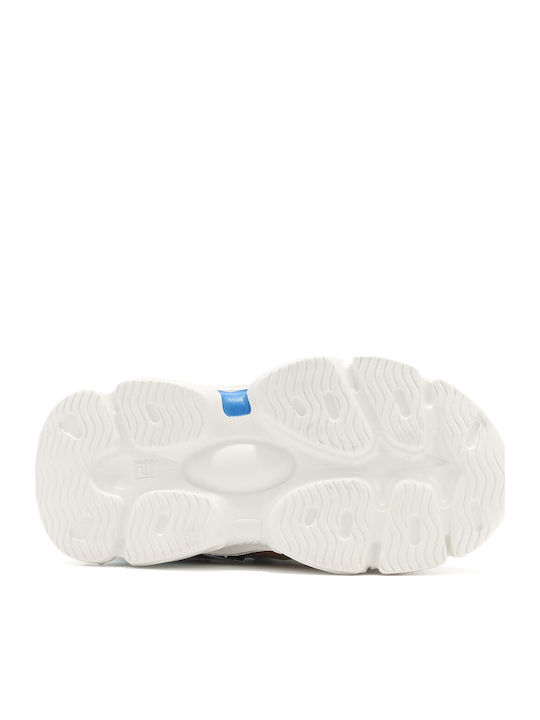 Memory Spinel 3 V Kids Sneakers with Scratch White