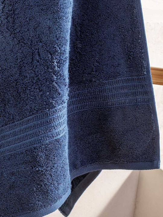 Homelover 3-tlg. Set Badetücher Deep Sea Blue Gewicht 500gr/m²
