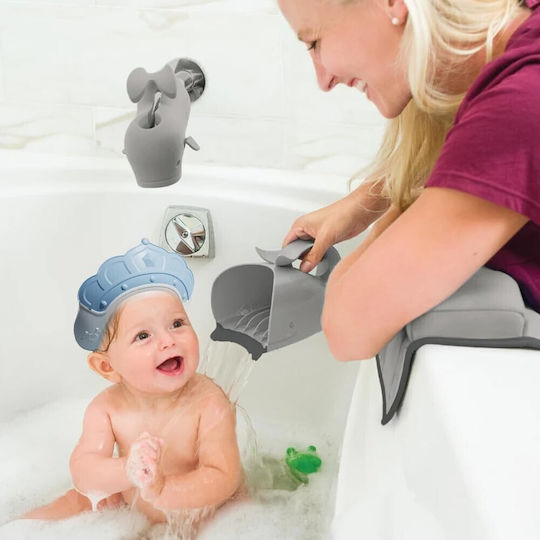 Protective Bath Hat Blue 1pcs