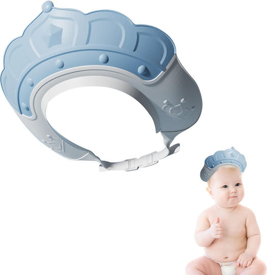 Protective Bath Hat Blue 1pcs