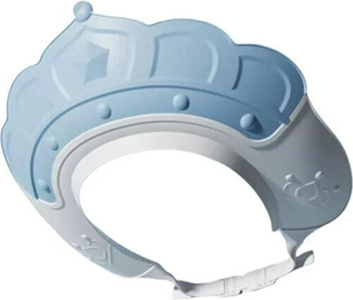 Protective Bath Hat Blue 1pcs