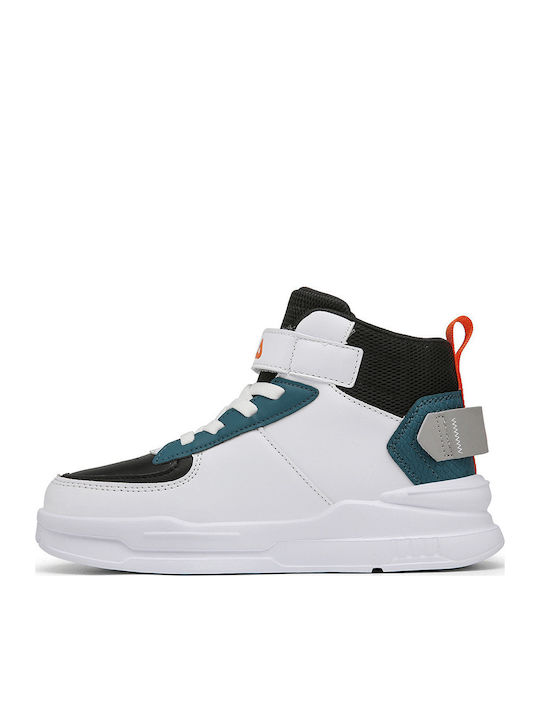 Memory Ayo 2 Kids Sneakers High with Scratch White
