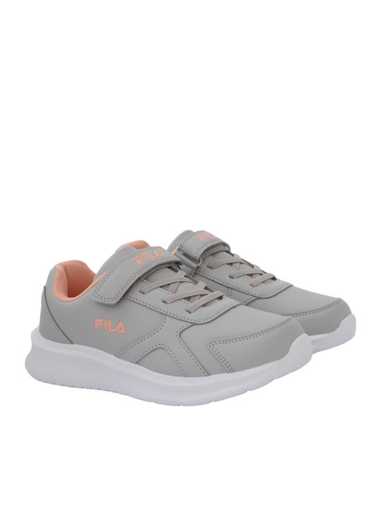 Brett 4 Kids Sneakers with Scratch Gray